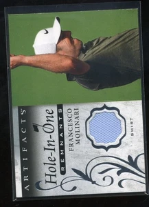 2021 Upper Deck Artifacts Francesco Molinari Shirt relic Hole-In-One Remnants - Picture 1 of 2