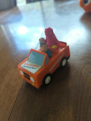 Whataburger Kids Meal Toy The Evil Dr. Stale Robot Car 2003 Pull String Missing - Image 1 of 4