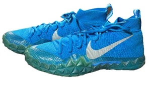 Nike Mens Alpha Sensory Turf 854312-404 Blue Football Cleats Shoes Men’s Size 10 - Picture 1 of 6