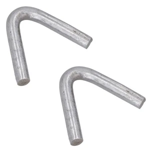 2pk Weld On Rope Hook Tie Down Anchor Strap Point 12mm Self Colour - Picture 1 of 8