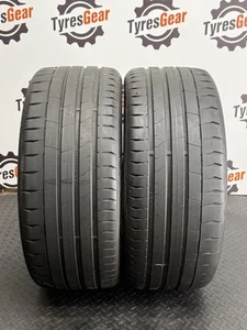 2x 245 40 ZR19 98Y XL CONTINENTAL SPORT CONTACT7 5.4mm TESTED FREE FITTING - Picture 1 of 15