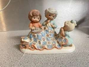 Enesco 1993 Sisters & Best Friends Families & Friendships Are Crafted With Love - Picture 1 of 7