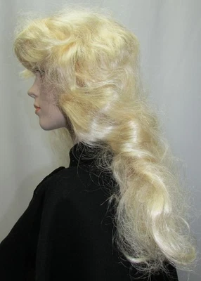 Extensão de cabelo loiro claro ondulado médio feminino - Imagem 1 de 3