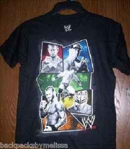 WWE Shirt John CENA T-Shirt Boy's 4/5 NeW Rey Mysterio Orton CM Punk Sheamus NWT - Picture 1 of 2