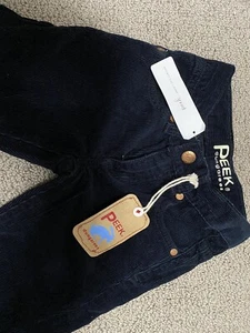 Navy Peek Dungarees Skinny - Picture 1 of 7