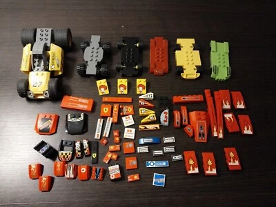 Piezas de piezas de coche/vehículo Lego. 8490 + Coches McDonalds + Piezas de impresión/pegatina. Foto 1 de 4