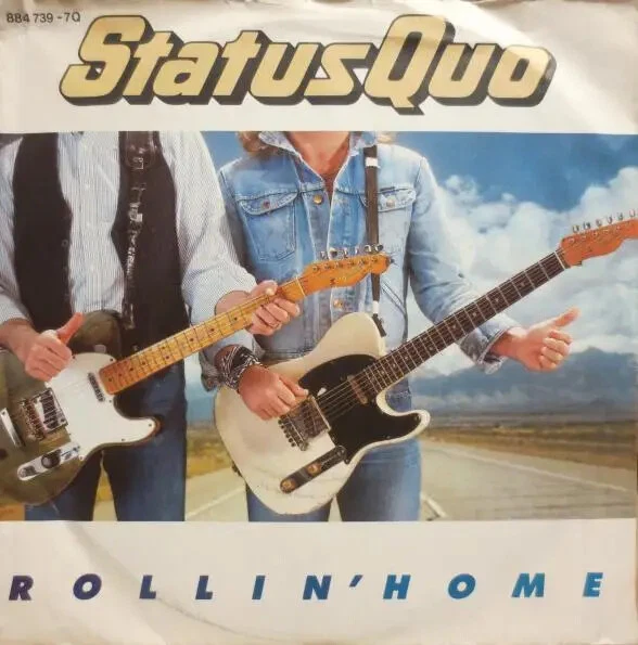 Status Quo Rollin Home Vinyl Single 7inch NEAR MINT Vertigo - Bild 1 von 1