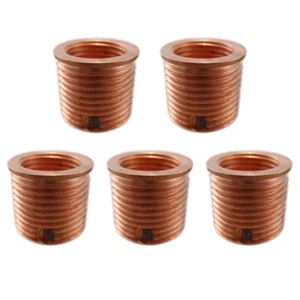 Big-Sert 51403 M14 x 1.25 x 11MM Spark Plug Washer Seat Insert - 5 Pack - Picture 1 of 5