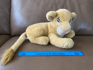 Vintage ~ 1996 LION KING Simba 13” Plush Animal ~ Authentic Disney Store Toy - Picture 1 of 8