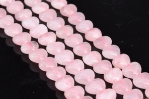 10x10MM Rosenquarz Herz Grade A Natur Edelstein Lose Perlen - Bild 1 von 3