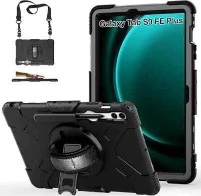 Case for Samsung Galaxy Tab S9 FE Plus: 3-Layer Military Grade Shockproof Case - Image 1 of 4