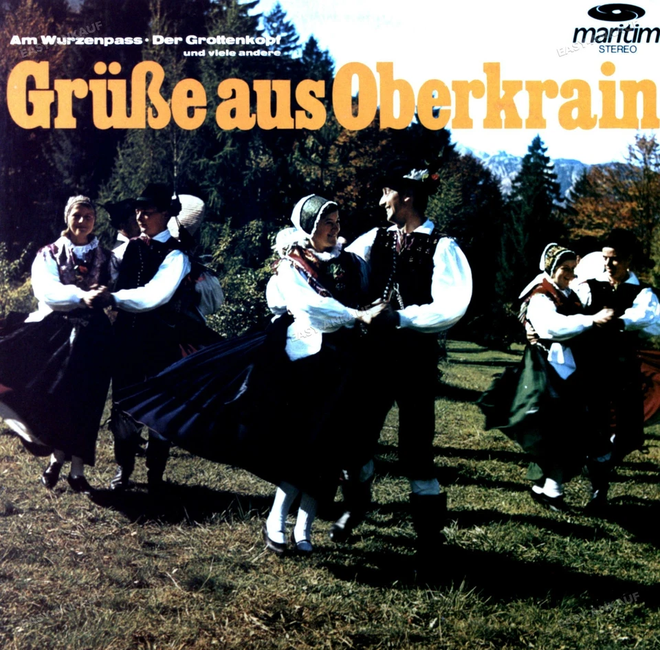 Das Laibacher Quintett - Grüße Aus Oberkrain LP (VG/VG) . - Image 1 of 1