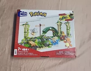 Mega Pokemon Jungle Ruins Building Toy Play Set 464 Pieces Charmander Cubone - Picture 1 of 6