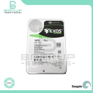 "NEW" ST16000NM004G Seagate Exos X16 16TB 12Gbps 7.2K SAS 3.5" Internal HDD - Afbeelding 1 van 3