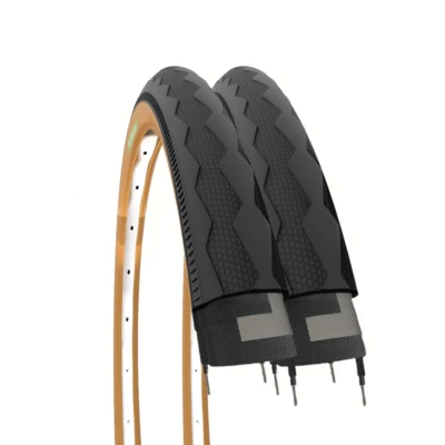 2 COPERTONCINI 700X28 BICI CORSA STRADA FIXED CITYBIKE GOMME SLICK 28 1 5/8 1/8  - Immagine 1 di 4