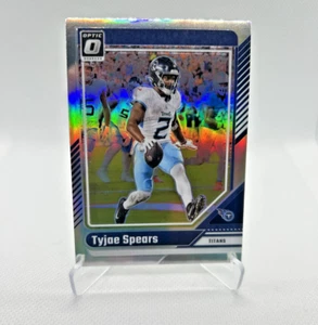 Tyjae Spears - 2024 Donruss Optic Holo #191 - Tennessee Titans - Imagen 1 de 2