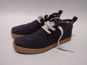 TOMS Shoes The Venice Collection Bota Black Heritage Canvas Cupsole Women's 8.5 - Picture 1 of 7