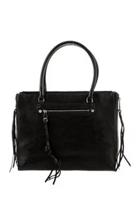 Rebecca Minkoff Black Leather Shoulder Bag $340MRSP - Picture 1 of 1