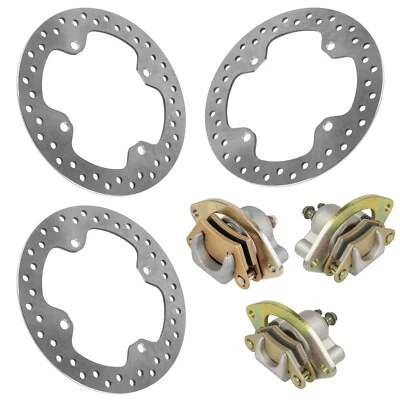 Disco de freno delantero izquierdo y pinza para Polaris Sportsman XP 850 EPS 2009-2014 Foto 1 de 4