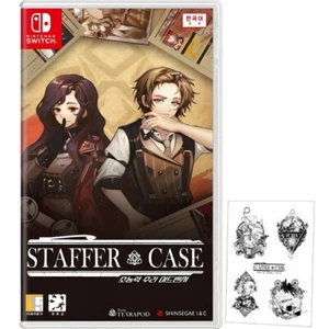 Custodia Switch Staffer + Adesivo [Supporto Inglese] Coreano Giapponese Cinese - Foto 1 di 1