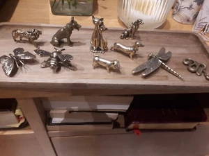 brass animal figurine collection 72 pieces - Picture 1 of 21