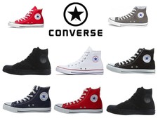 Converse Hi Mens Womens All Star High Tops Chuck Taylor Canvas Trainers Shoes