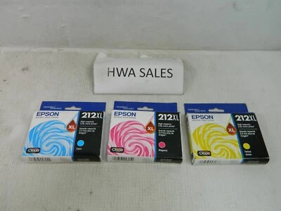 Cartuchos de tinta Epson 212XL T212XL220-S T212XL320-S T212XL420-S de 3 gerações NOVO LACRADO - Imagem 1 de 4