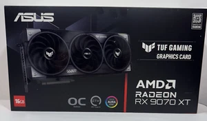 ASUS TUF Gaming Radeon RX 9070 XT 16GB OC Edition Scheda Grafica ✅ SPEDIZIONE GRATUITA - Foto 1 di 4