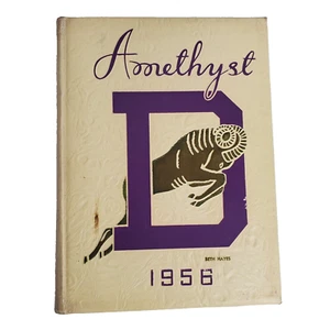 Annuario Deering High School Ametista 1956 Portland Maine - Foto 1 di 7