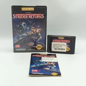 Strider Returns: Journey From Darkness (Sega Genesis, 1992) getestet komplett CIB - Bild 1 von 21