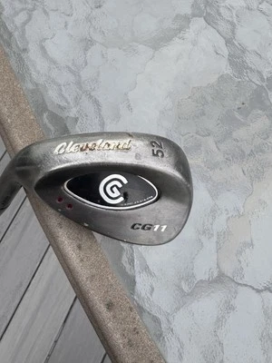 Cleveland CG11 52* Degree Gap Wedge Steel LH Shaft 36" 2 Red Dot Golf Club - Image 1 of 4