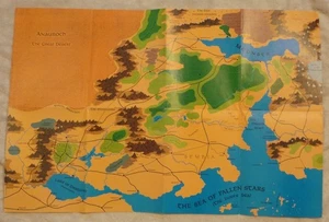 Advanced Dungeons and Dragons AD&D Forgotten Realms Box Set Karte #2 1031xxx0702 - Bild 1 von 1