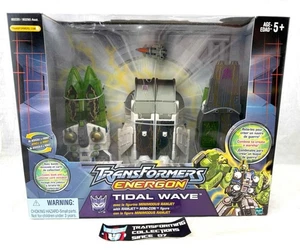 Transformers 2004 Energon Tidal Wave w/ Ramjet Mini-Con Figure MISB - Picture 1 of 2