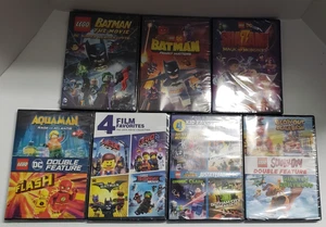 15 LEGO movie DVD set: Batman Justice League DC Comics Super Heores Ninjago NEW - Picture 1 of 8