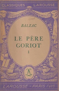 Balzac - Père Goriot - Classique de 1934 - Picture 1 of 2