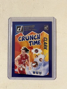 Caitlin Clark PRESS PROOF Crunch Time 2025 WNBA Donruss Insert - Picture 1 of 2