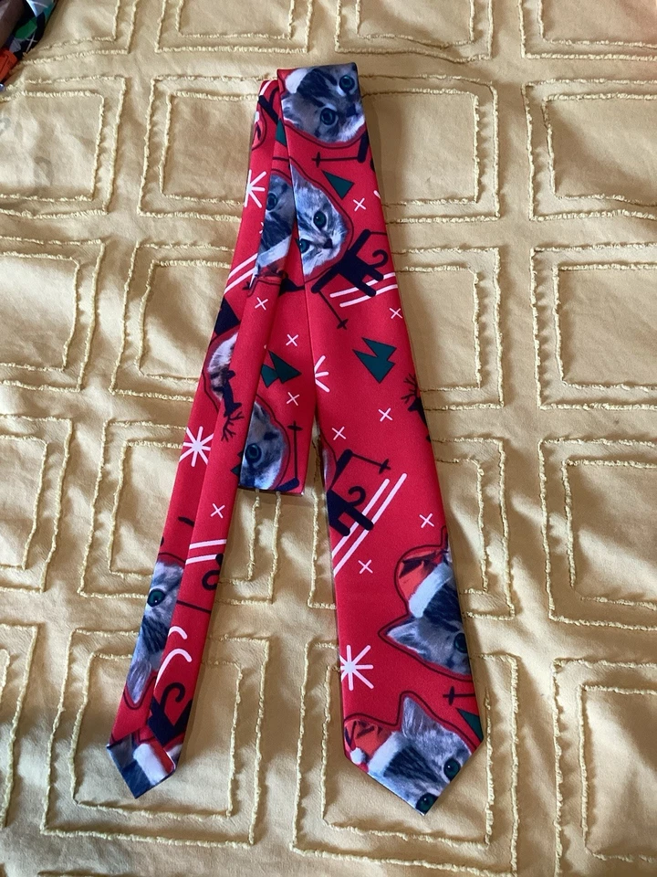Corbata roja de Navidad para gatito talla única Foto 1 de 4