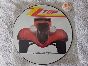 not test plsyed zz top eliminator lp picture disc 1985 warner bros w3774p - Bild 1 von 5