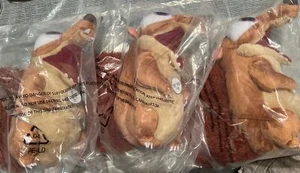3 Lot Just Play The Ice Age Adventures of Buck Wild Baby Scrat 10.5” Plush Toy - Picture 1 of 5