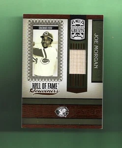 JOE MORGAN! GAME USED HOF BAT-CINCINNATI REDS! 2005 Donruss GREATS SOUVENIRS - Picture 1 of 2