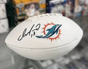 Dan Marino Autographed Signed Full Size Dolphins Football - Beckett Authentic - Picture 1 of 3