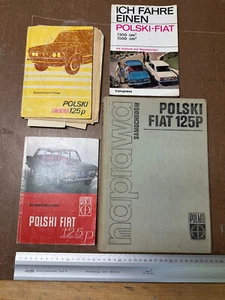 Betriebsanleitung Polski Fiat 125p Reparaturanleitung Buch 4x Ich Fahre Einen F. - Bild 1 von 8