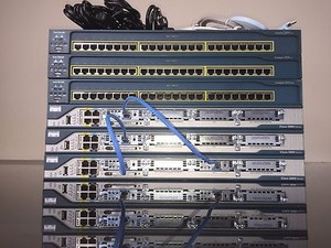 Cisco CCNA and CCNP Complete home lab kit 15.1 IOS  CME 8.6