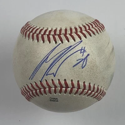 SETH BEER Signed NCAA Used Baseball PSA/DNA Diamondbacks Pirates Autographed - Image 1 of 4