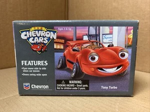 Vintage 1996 The Chevron Cars Tony Turbo Collectible Toy Car Complete NEW in BOX - Picture 1 of 15