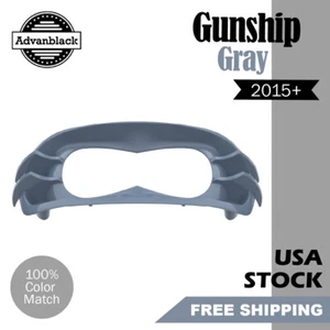 Bisel de faro gris Advanblack Gunship para Harley Road Glide FLTRX 15+ - Imagen 1 de 8