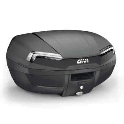 BAULETTO GIVI E46NT2 46L NERO RIVIERA  MONOLOCK CON PIASTRA UNIVERSALE - Immagine 1 di 3