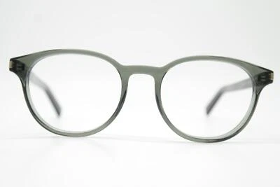 Lunettes Saint Laurent CLASSIC 10 Vert Argent Oval Cadre De Lunettes Neuf - Photo 1/4