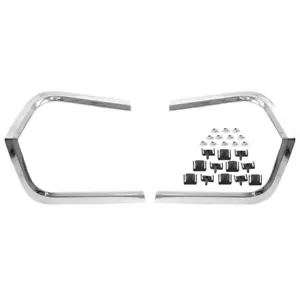 1963 Chevy Impala Rear Quarter Cove Corner Moldings Pair M1725Q - Bild 1 von 2