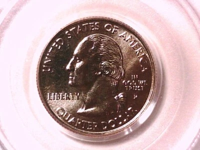 2001 P Washington State Quarter PCGS MS 66 New York 71280061 - Image 1 of 4